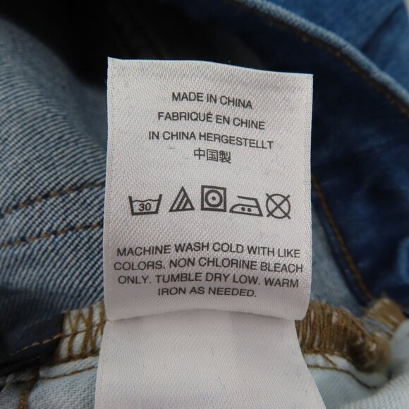 J Crew Women 25 Slim Broken In Boyfriend Distressed Medium Wash Blue Denim Jeans - Picture 11 of 13